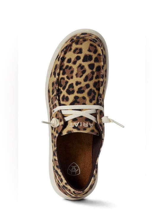 Ariat Shoes - Ariat Leopard Print Hilo Lace-Up Sneaker in olive leopard print 9b